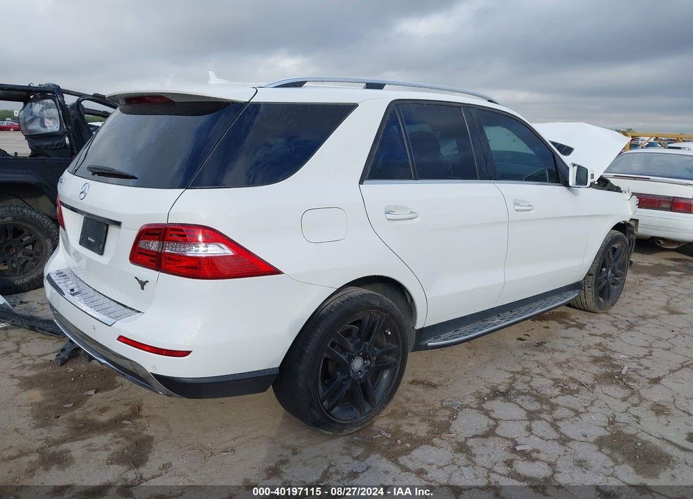 2015 MERCEDES-BENZ ML 350 VIN: 4JGDA5JB1FA572592