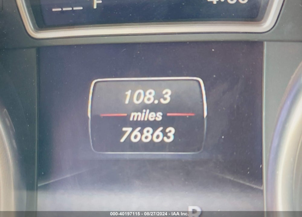 2015 MERCEDES-BENZ ML 350 VIN: 4JGDA5JB1FA572592