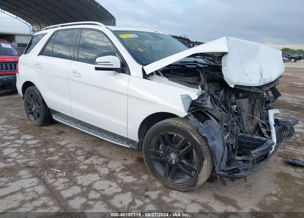 2015 MERCEDES-BENZ ML 350 VIN: 4JGDA5JB1FA572592