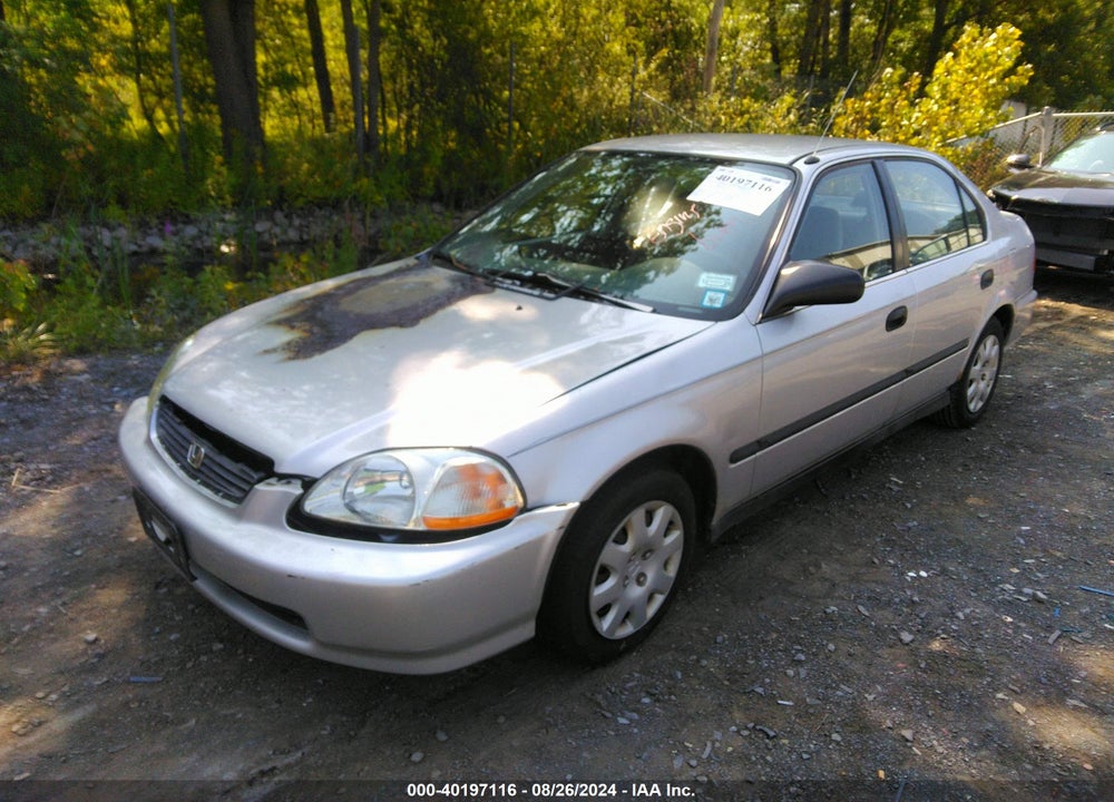 1998 HONDA CIVIC LX VIN: 2HGEJ6672WH510432