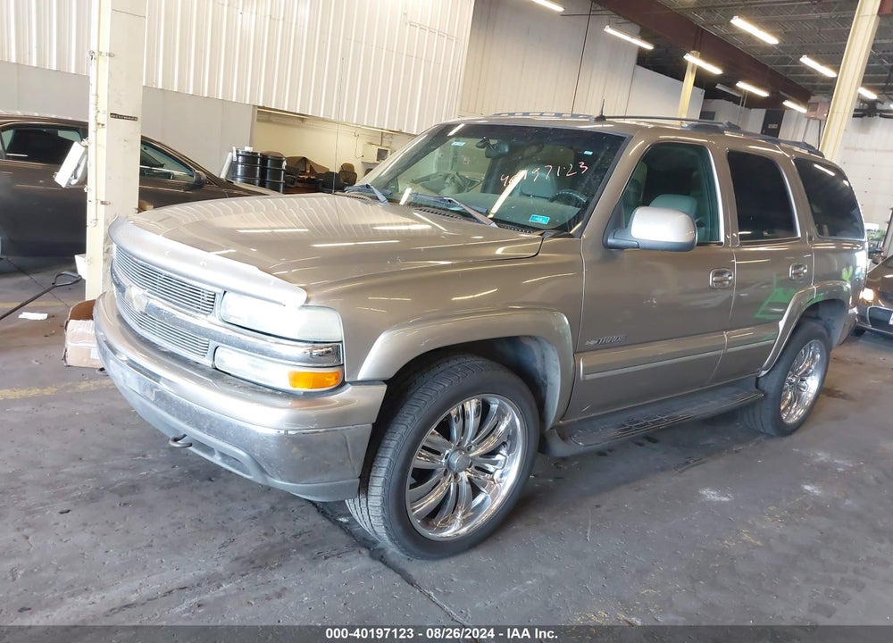 2002 CHEVROLET TAHOE LT VIN: 1GNEK13Z92J275452