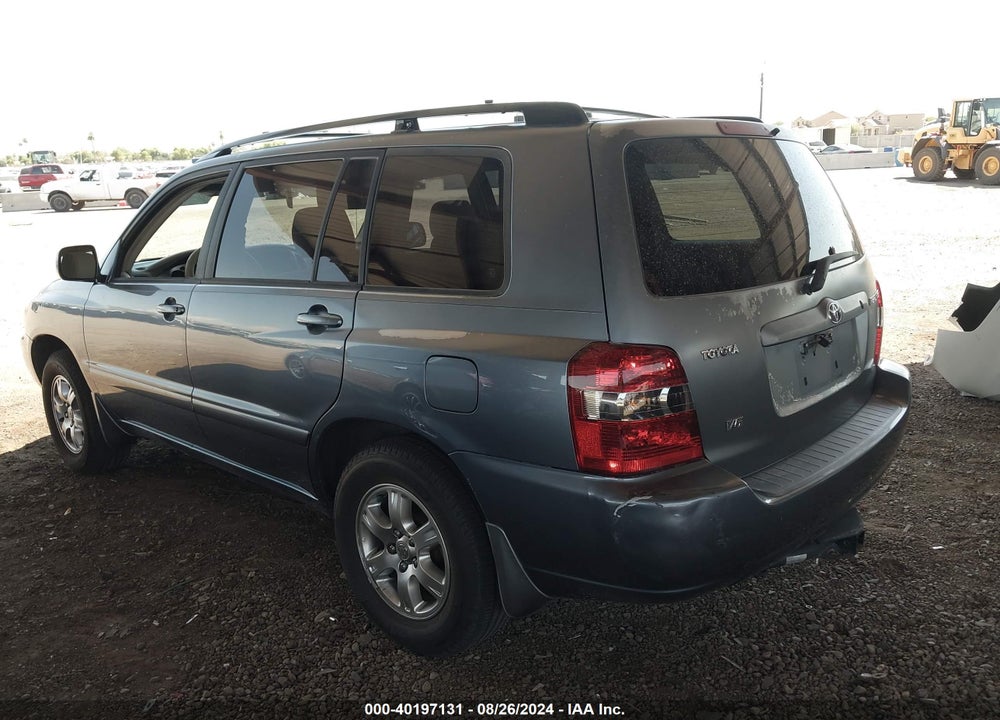 2006 TOYOTA HIGHLANDER V6 VIN: JTEDP21A160098895