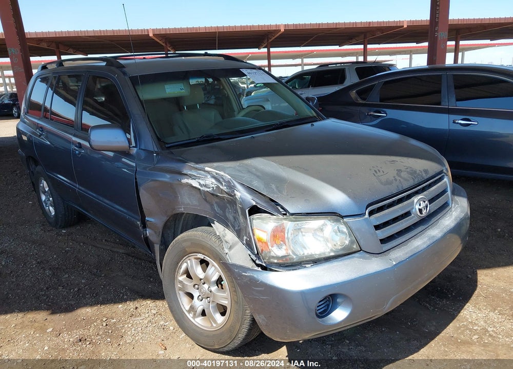 2006 TOYOTA HIGHLANDER V6 VIN: JTEDP21A160098895