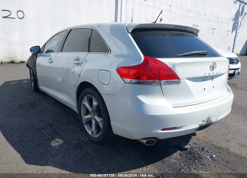 2011 TOYOTA VENZA BASE V6 VIN: 4T3BK3BB4BU062423