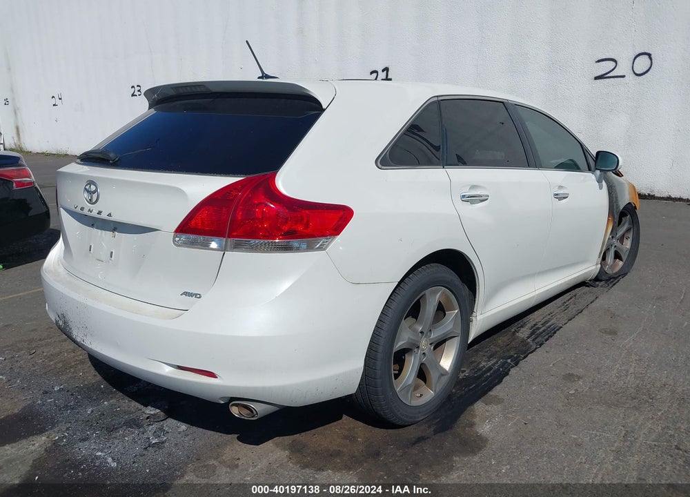 2011 TOYOTA VENZA BASE V6 VIN: 4T3BK3BB4BU062423