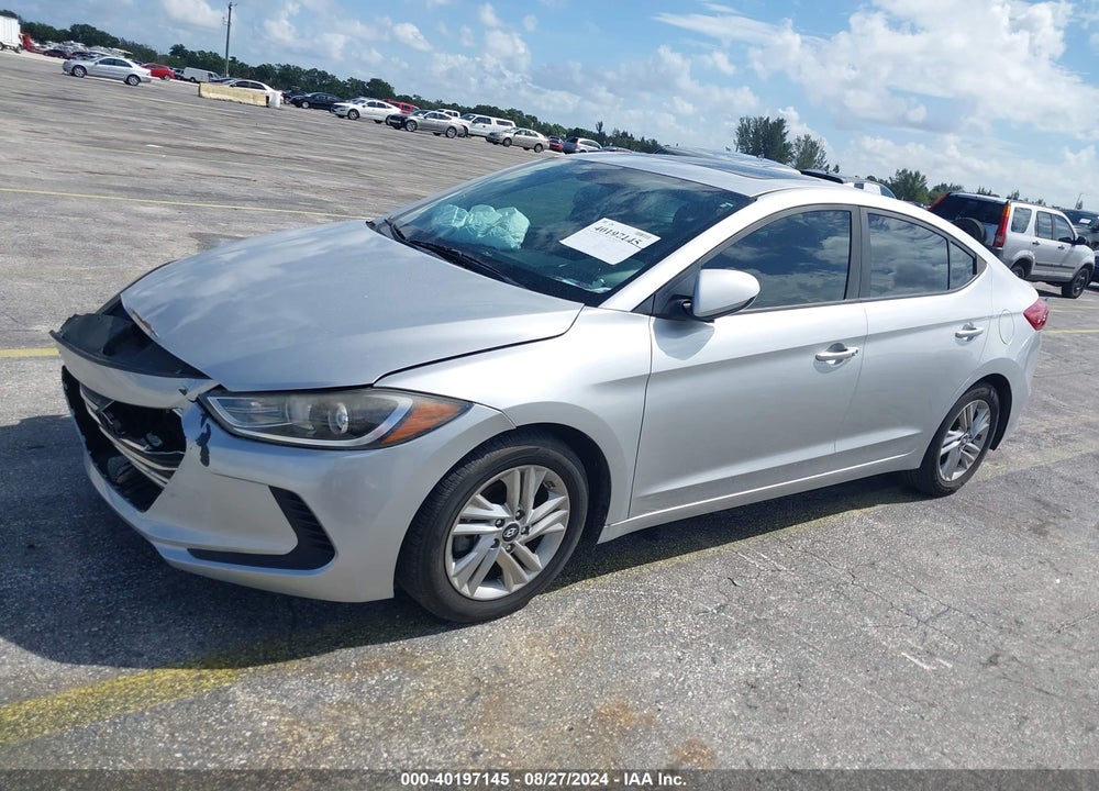 2018 HYUNDAI ELANTRA VALUE EDITION VIN: KMHD84LF7JU591645
