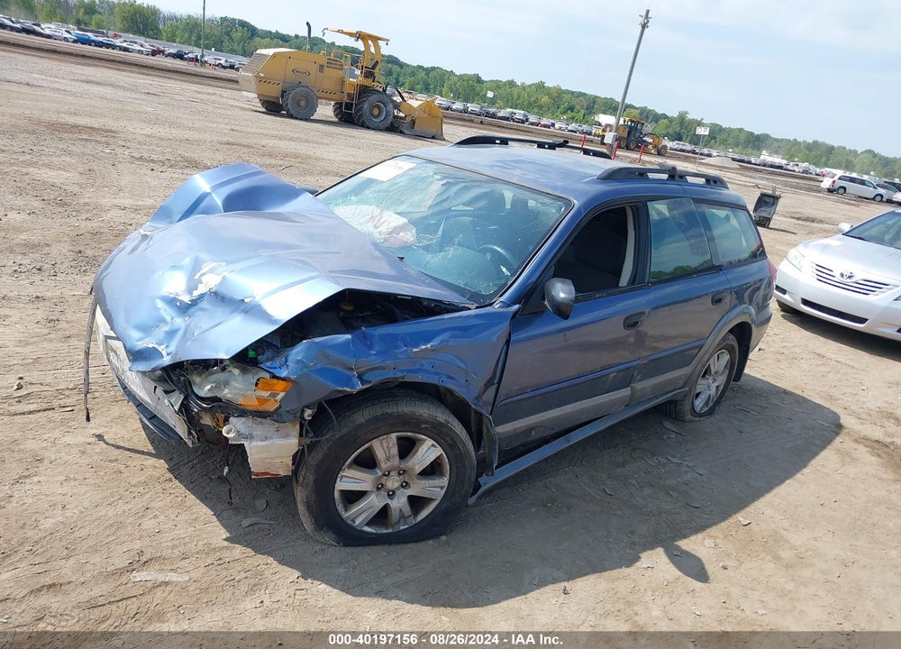 2005 SUBARU OUTBACK 2.5I VIN: 4S4BP61C456379133