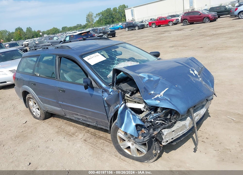 2005 SUBARU OUTBACK 2.5I VIN: 4S4BP61C456379133