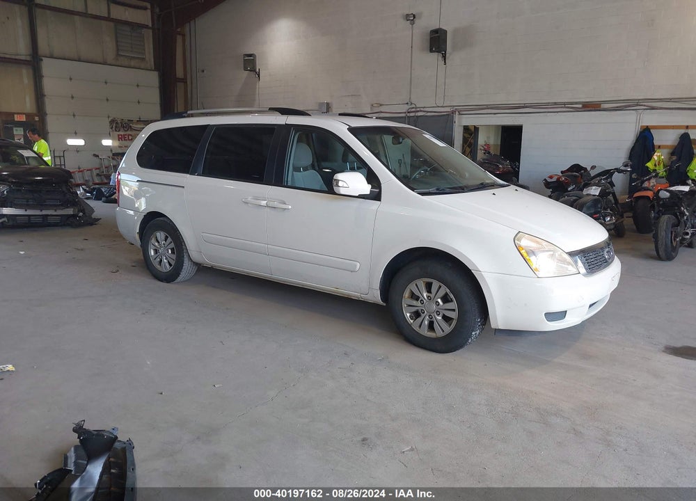 2012 KIA SEDONA LX VIN: KNDMG4C78C6435007