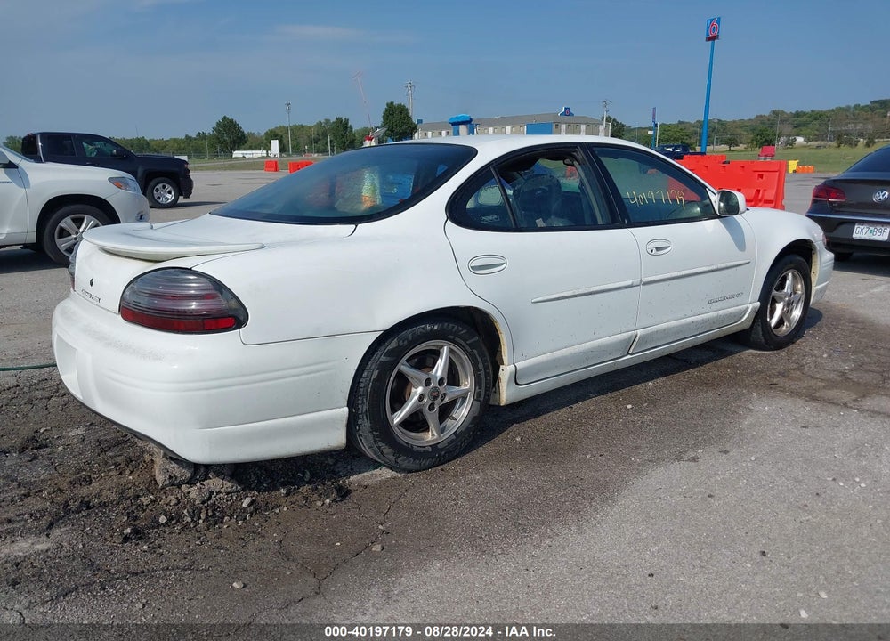 2000 PONTIAC GRAND PRIX GT VIN: 1G2WP52K1YF181057
