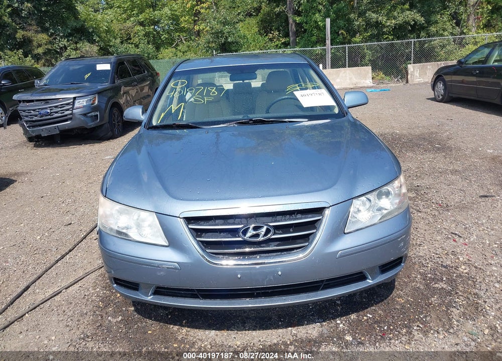 2009 HYUNDAI SONATA GLS VIN: 5NPET46C09H522729