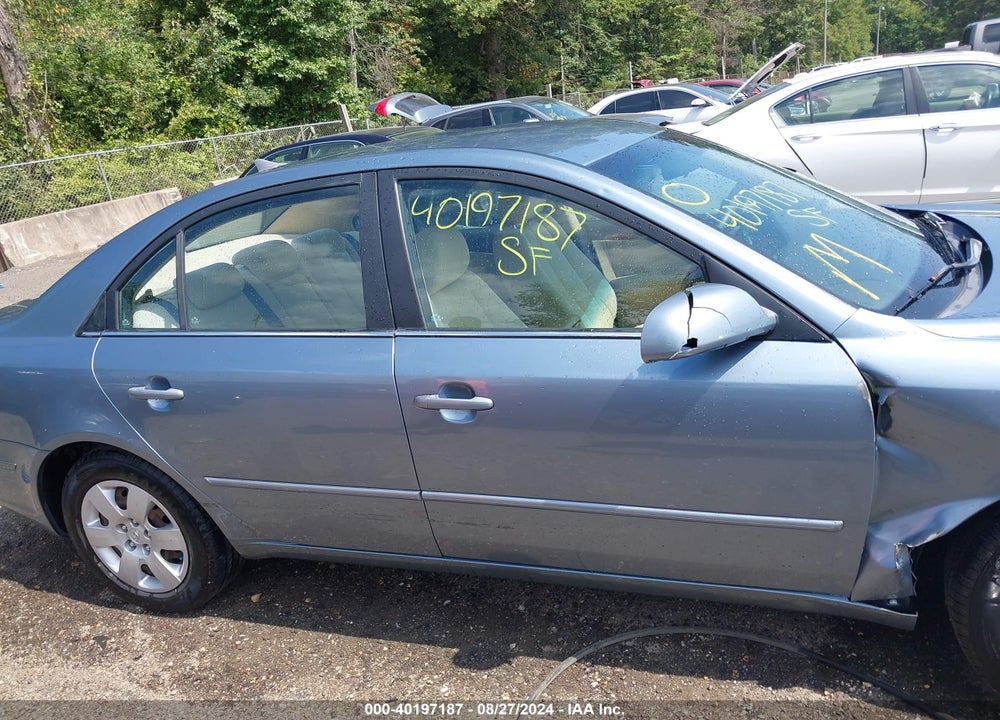 2009 HYUNDAI SONATA GLS VIN: 5NPET46C09H522729