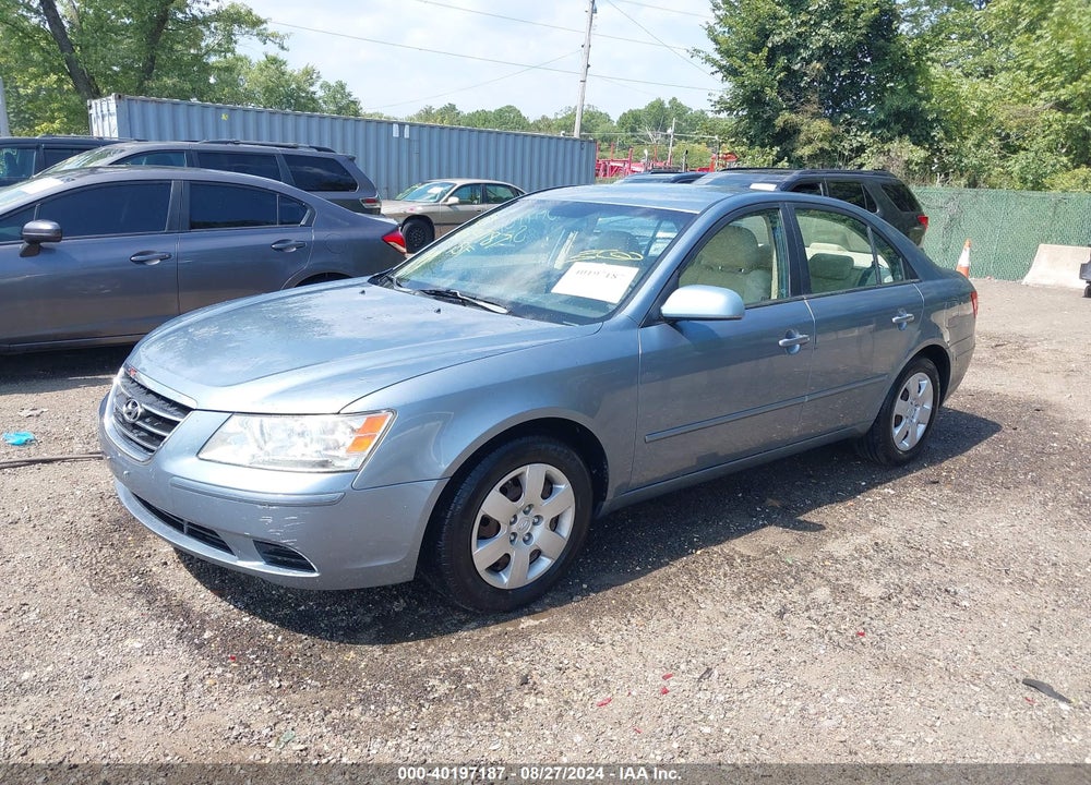 2009 HYUNDAI SONATA GLS VIN: 5NPET46C09H522729