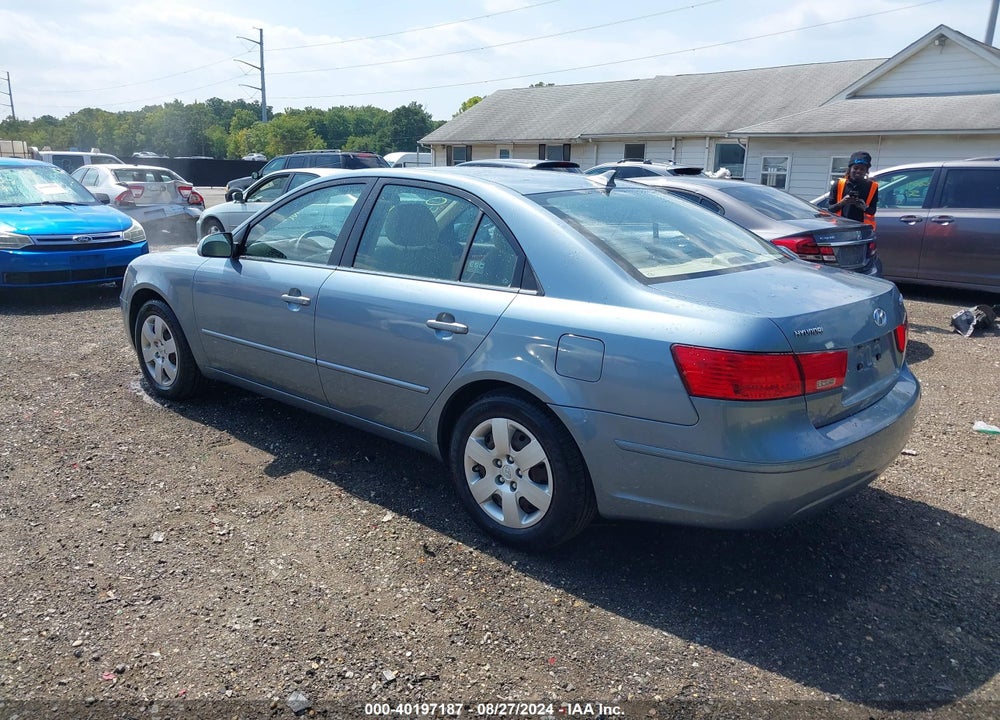 2009 HYUNDAI SONATA GLS VIN: 5NPET46C09H522729