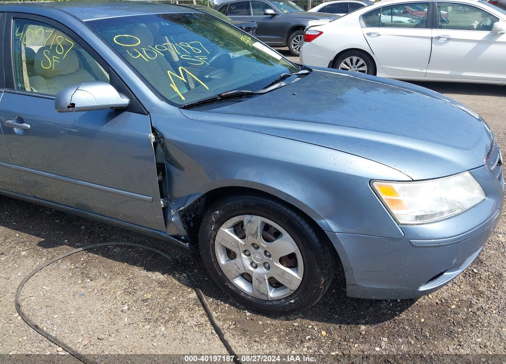 2009 HYUNDAI SONATA GLS VIN: 5NPET46C09H522729