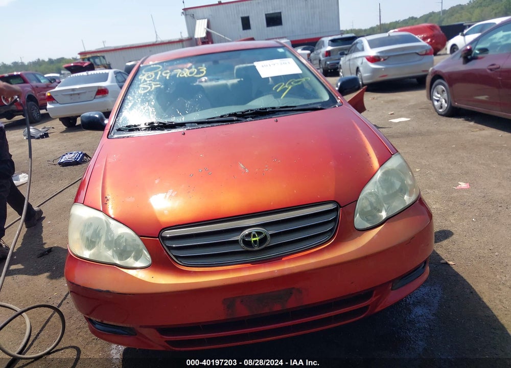 2004 TOYOTA COROLLA CE VIN: 2T1BR32E64C312344