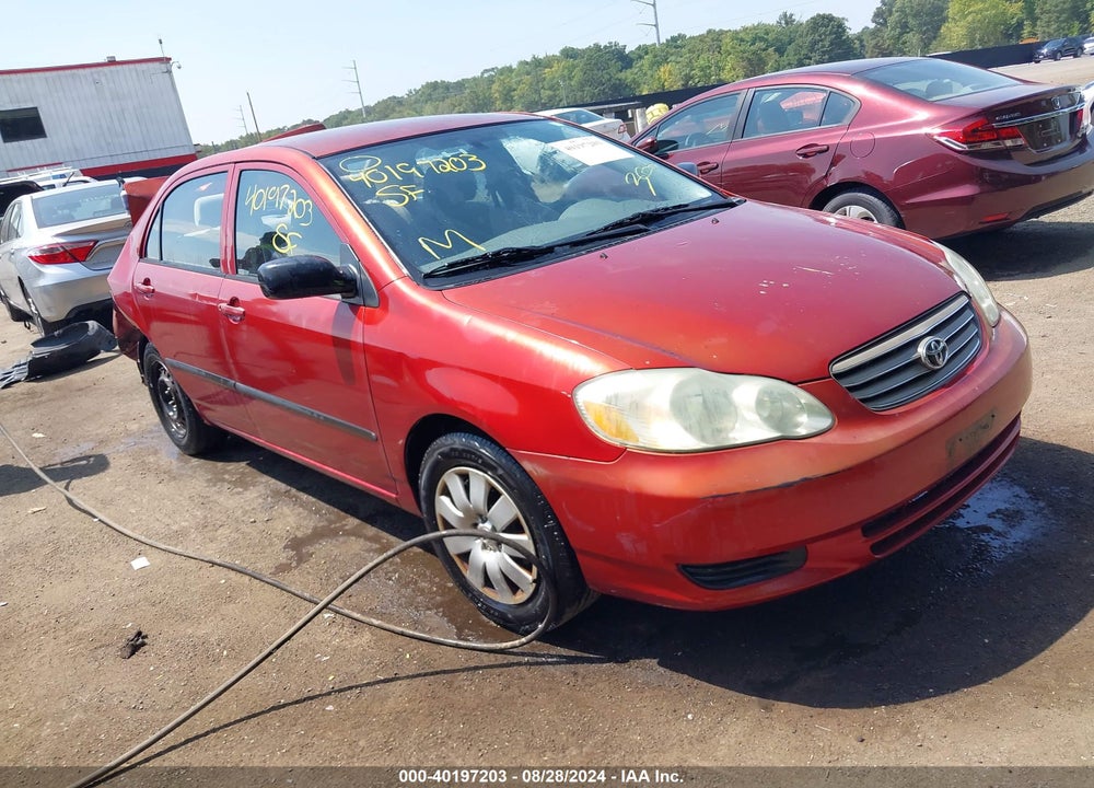 2004 TOYOTA COROLLA CE VIN: 2T1BR32E64C312344