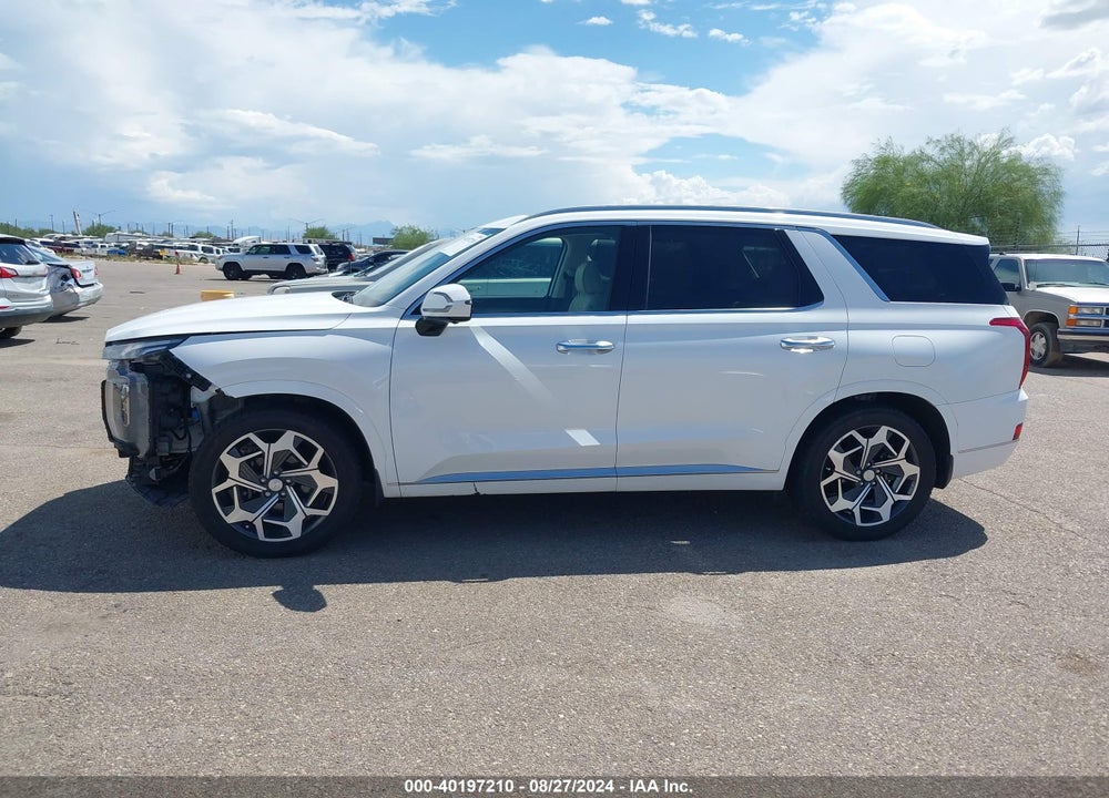 2021 HYUNDAI PALISADE CALLIGRAPHY VIN: KM8R7DHE8MU221642
