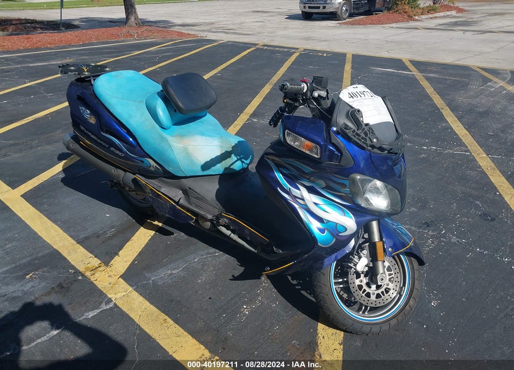 2005 SUZUKI AN650 K3 VIN: JS1CP51A252101656