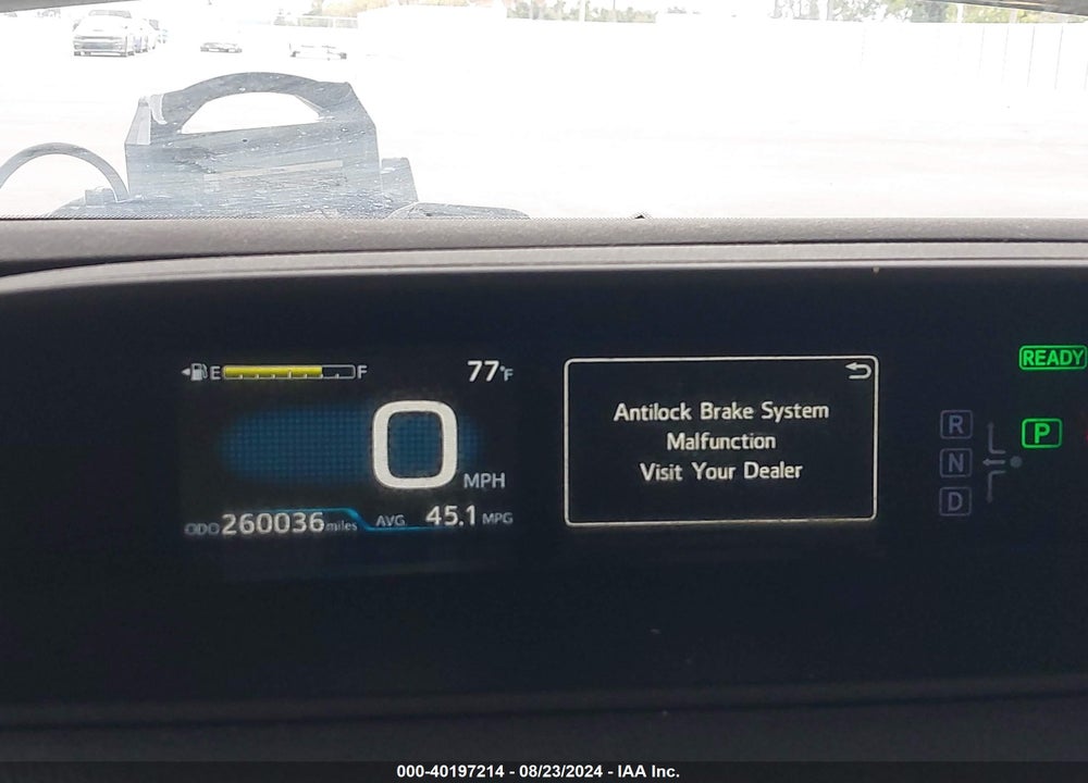 2019 TOYOTA PRIUS L ECO VIN: JTDKARFU7K3092083