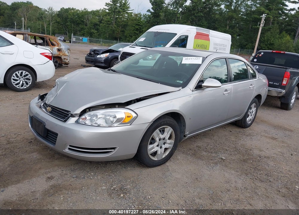 2008 CHEVROLET IMPALA LS VIN: 2G1WB58N589119139