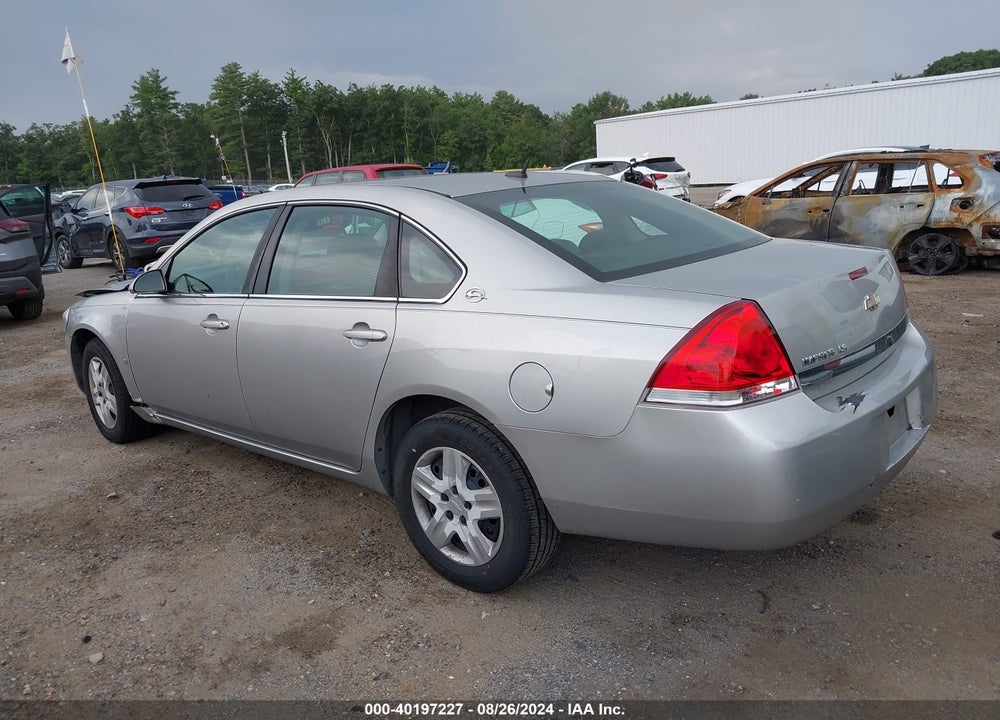 2008 CHEVROLET IMPALA LS VIN: 2G1WB58N589119139