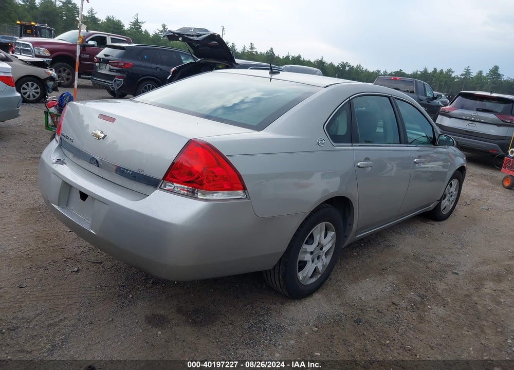 2008 CHEVROLET IMPALA LS VIN: 2G1WB58N589119139