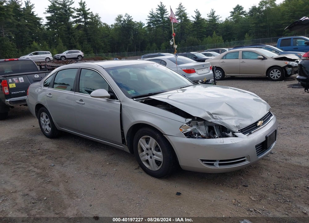 2008 CHEVROLET IMPALA LS VIN: 2G1WB58N589119139