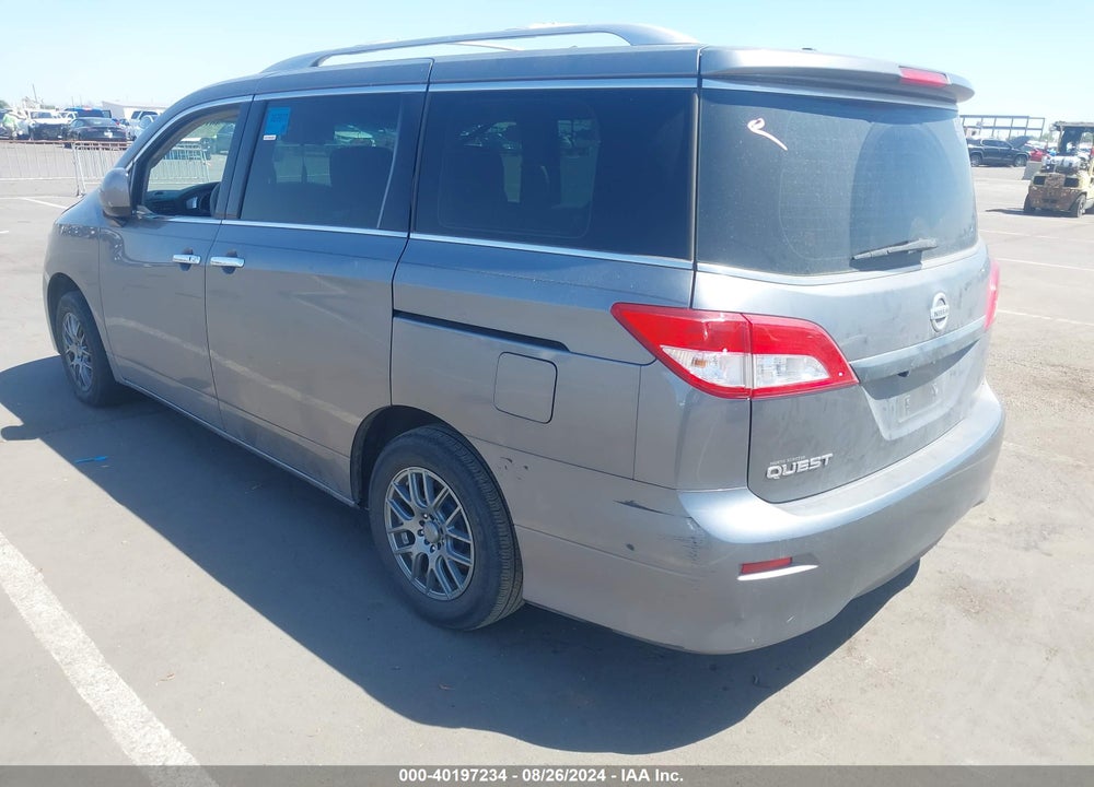 2015 NISSAN QUEST VIN: JN8AE2KP7F9122665