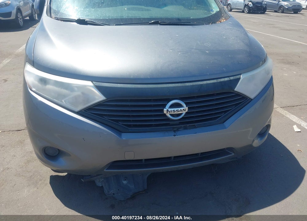 2015 NISSAN QUEST VIN: JN8AE2KP7F9122665