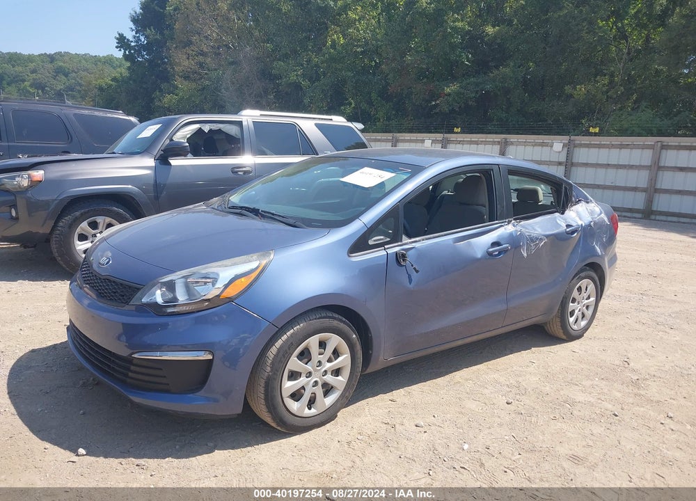 2016 KIA RIO LX VIN: KNADM4A34G6544592