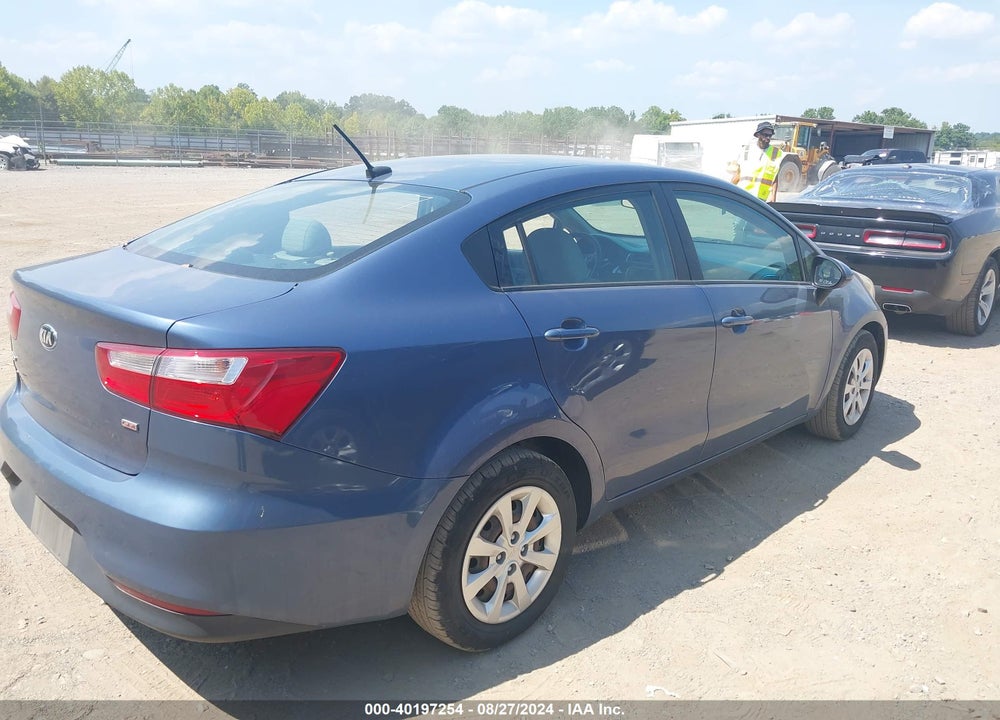 2016 KIA RIO LX VIN: KNADM4A34G6544592