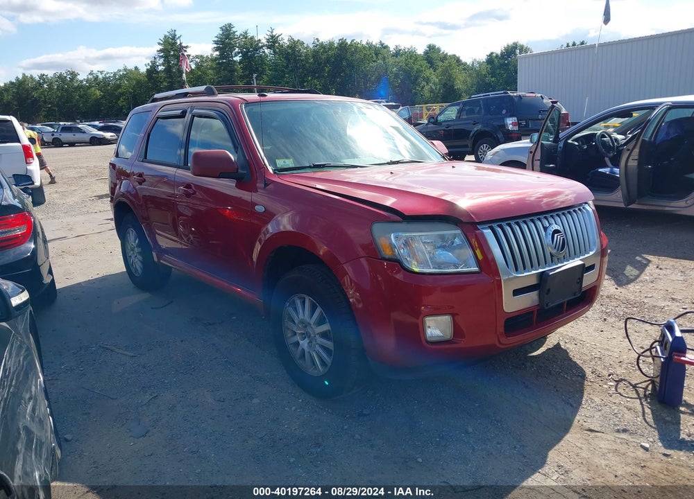 2009 MERCURY MARINER PREMIER V6 VIN: 4M2CU97GX9KJ15144