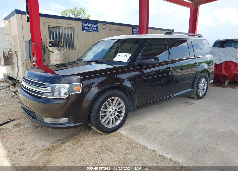 2013 FORD FLEX SEL VIN: 2FMGK5C80DBD12648