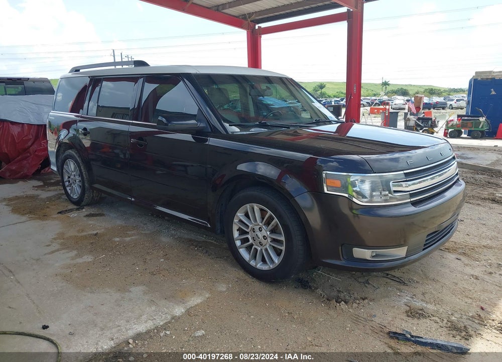 2013 FORD FLEX SEL VIN: 2FMGK5C80DBD12648