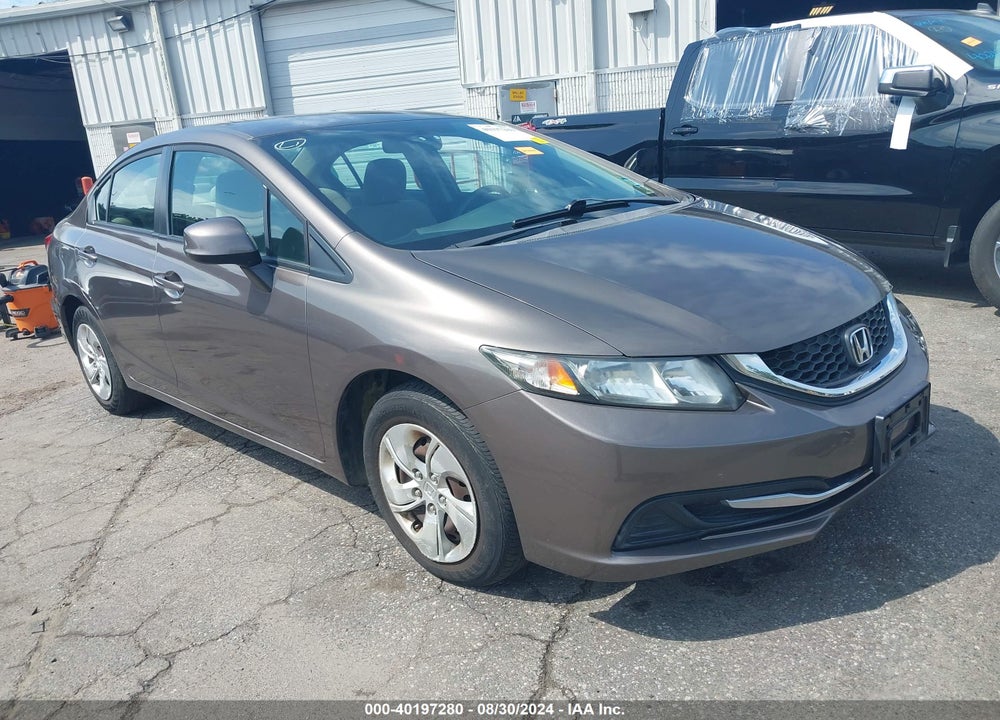 2013 HONDA CIVIC LX VIN: 2HGFB2F53DH548113
