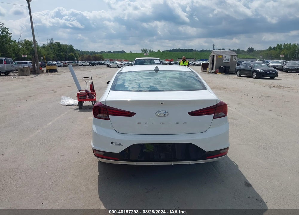 2019 HYUNDAI ELANTRA VALUE EDITION VIN: 5NPD84LF7KH443561