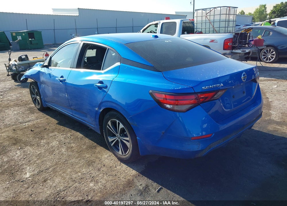 2023 NISSAN SENTRA SV XTRONIC CVT VIN: 3N1AB8CV4PY289648