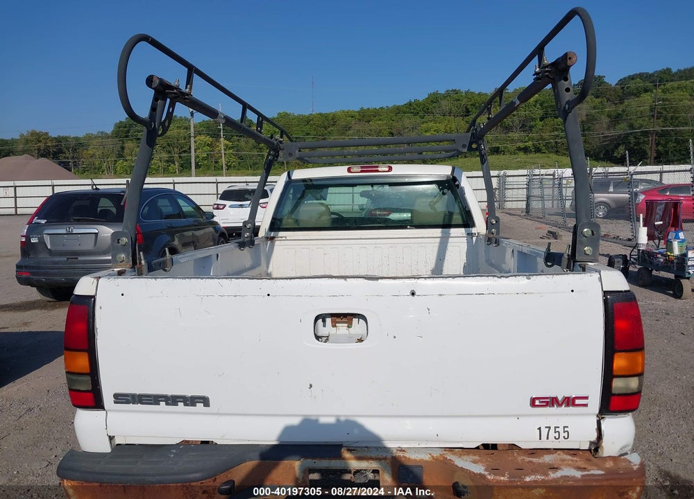 2004 GMC SIERRA 1500 WORK TRUCK VIN: 1GTEC14V94Z251755