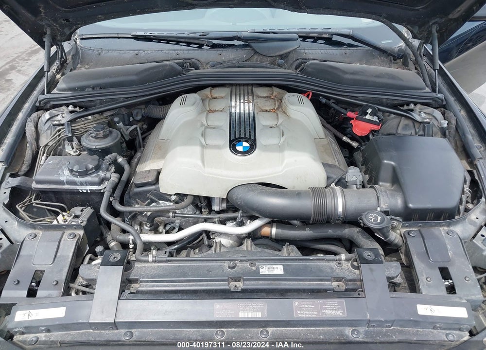 2005 BMW 645CI VIN: WBAEH73465B215977