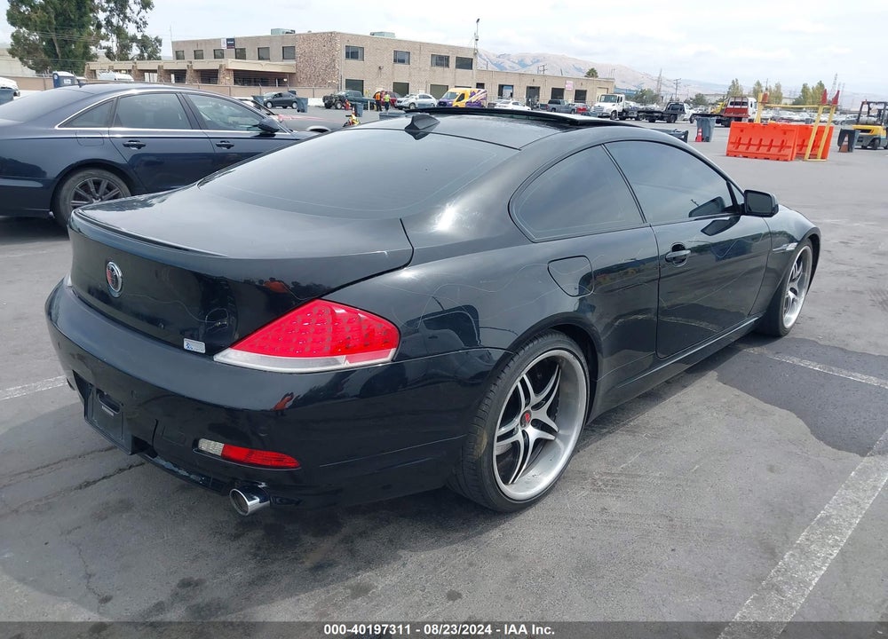 2005 BMW 645CI VIN: WBAEH73465B215977