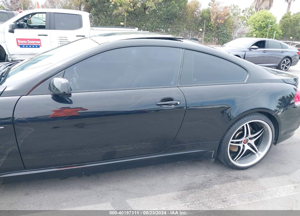 2005 BMW 645CI VIN: WBAEH73465B215977
