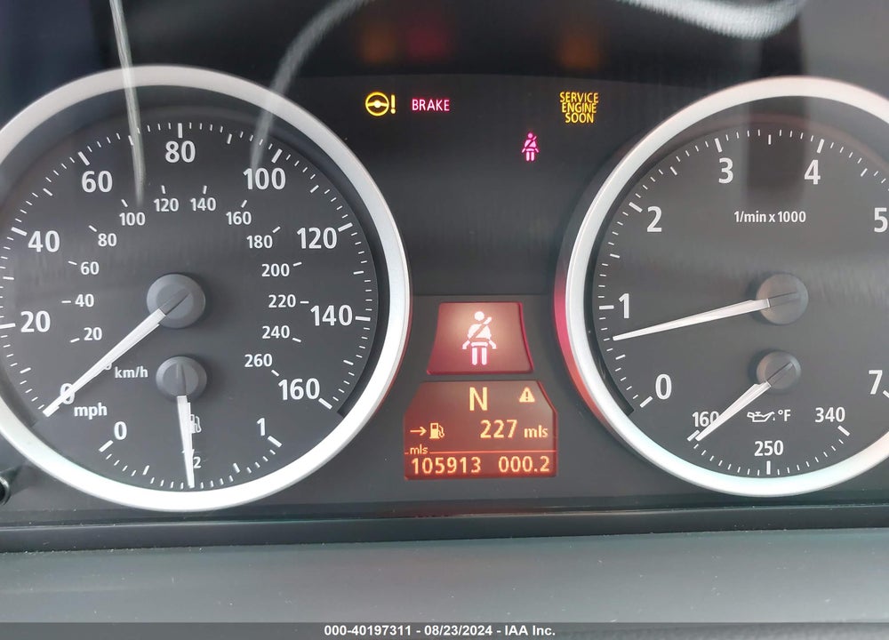 2005 BMW 645CI VIN: WBAEH73465B215977