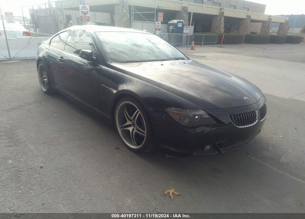 2005 BMW 645CI VIN: WBAEH73465B215977