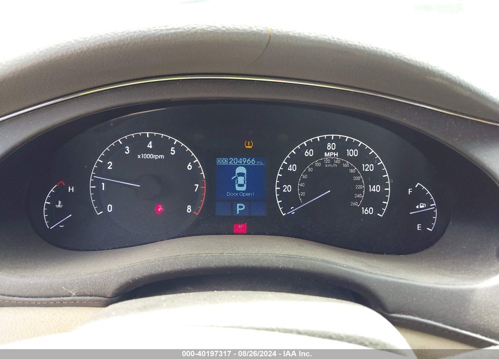 2009 HYUNDAI GENESIS 4.6 VIN: KMHGC46F09U059348