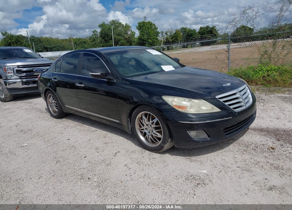 2009 HYUNDAI GENESIS 4.6 VIN: KMHGC46F09U059348