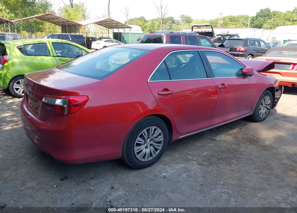 2014 TOYOTA CAMRY LE VIN: 4T1BF1FK0EU792748