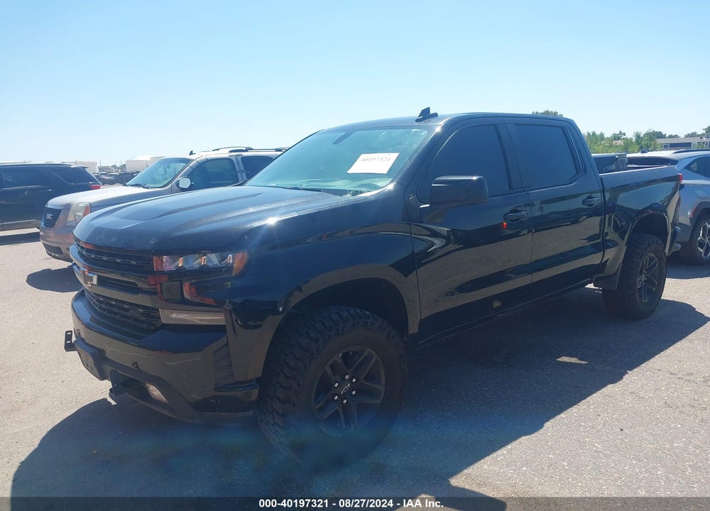 2020 CHEVROLET SILVERADO 1500 4WD SHORT BED LT TRAIL BOSS VIN: 3GCPYFED1LG453971