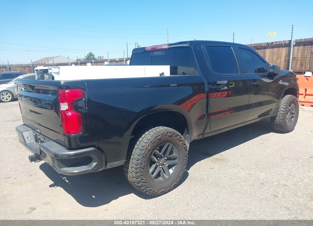 2020 CHEVROLET SILVERADO 1500 4WD SHORT BED LT TRAIL BOSS VIN: 3GCPYFED1LG453971
