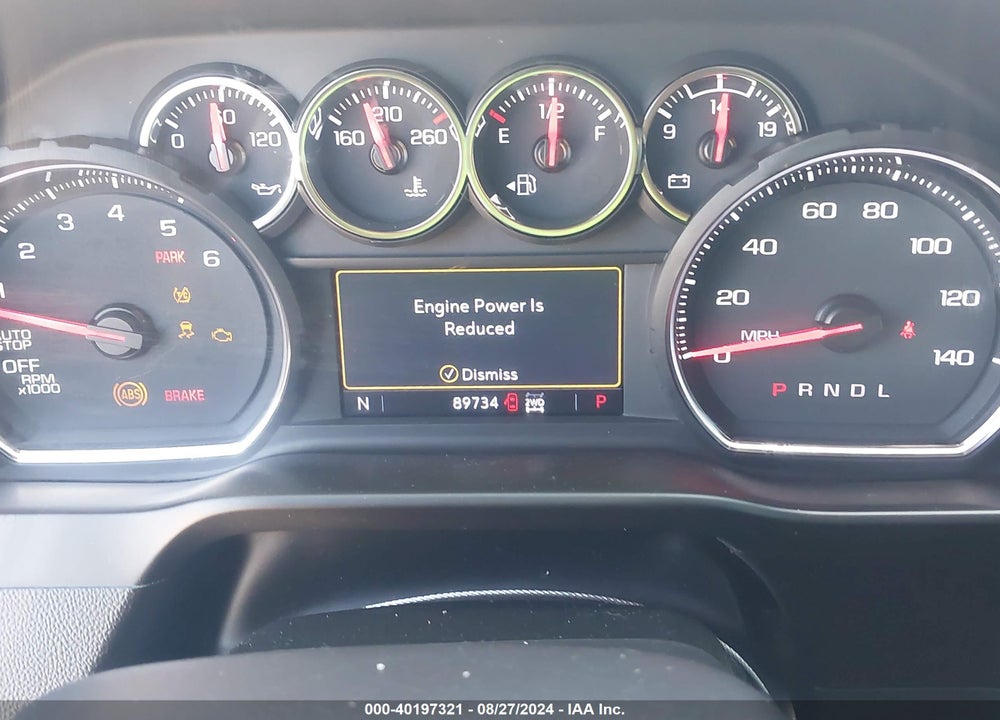 2020 CHEVROLET SILVERADO 1500 4WD SHORT BED LT TRAIL BOSS VIN: 3GCPYFED1LG453971